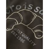 Sweatshirt - Regular Fit - Geborduurd - Lange Mouwen