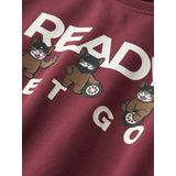 NAME IT MINI - Sweater - Donkerrood