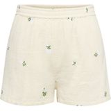 Jacqueline de Yong - Short - Ecru - 100% Katoen