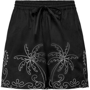 JDY - JDYELIZA - Broek - Zwart - Katoen - Regular Fit