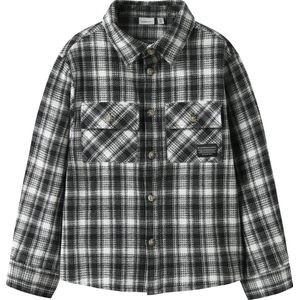 Geruite Overshirt - Blouse - Lange Mouwen - Regular Fit