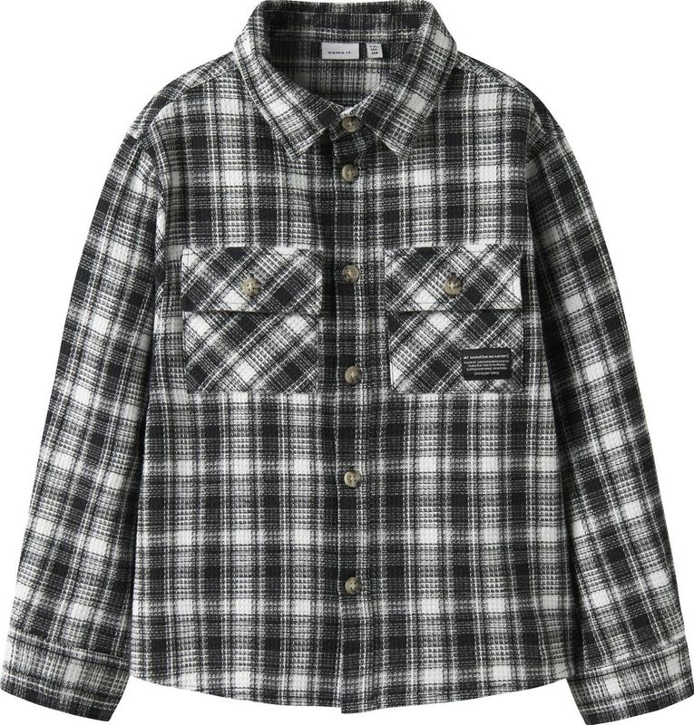 Geruite Overshirt - Blouse - Lange Mouwen - Regular Fit