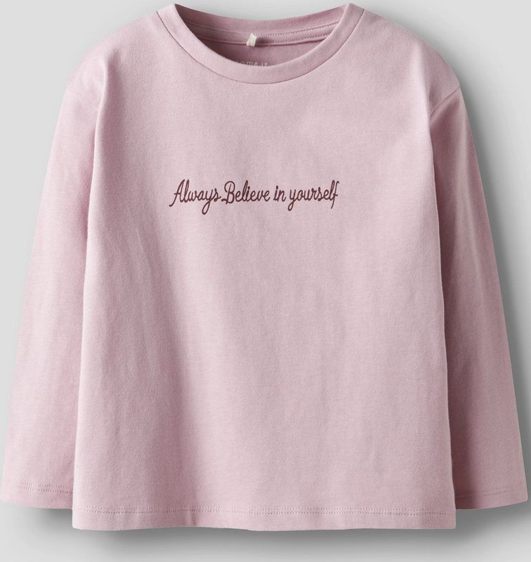 Top - Regular Fit - Lange Mouwen - Jersey - Glitter Detail