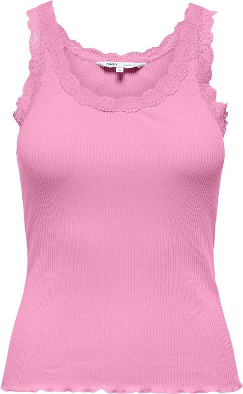 Only - Onlsara Sharai Lace - Tanktop - Begonia Pink