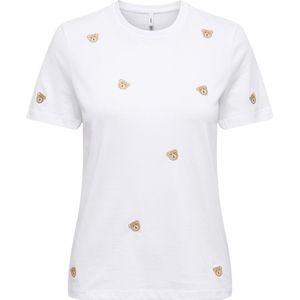 T-shirt - Katoen - O-hals - Korte Mouwen - Regular Fit