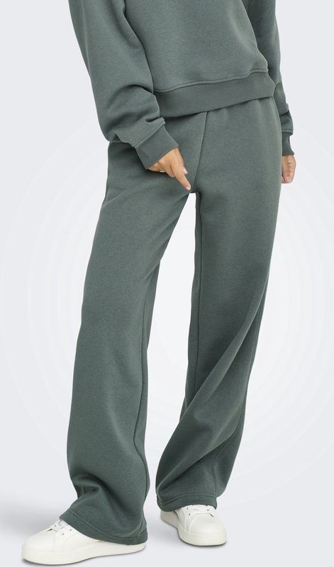 Only - ONLBEST STRAIGHT PANT SWT NOOS - Sweatbroek - Balsam Green