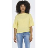 JDY - Gebreide T-shirt - O-hals - 3/4 Mouwen - Knit Fit