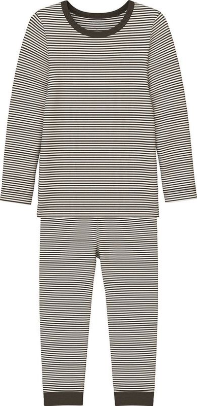 Print Pyjama - Lange Mouwen - Pyjamaset - Ribgebreid - Zacht en Comfortabel