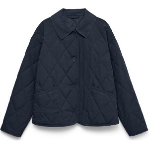 Vmagnes - Gequilte Jas - Licht Gevoerd - Lange Mouwen - Knoopsluiting