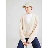 JDY - JDYSTELLA - Gebreid Vest - Lichtgrijs