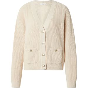 JDY - JDYSTELLA - Gebreid Vest - Lichtgrijs