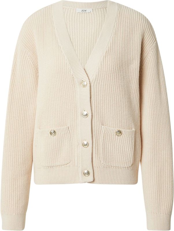 JDY - JDYSTELLA - Gebreid Vest - Lichtgrijs