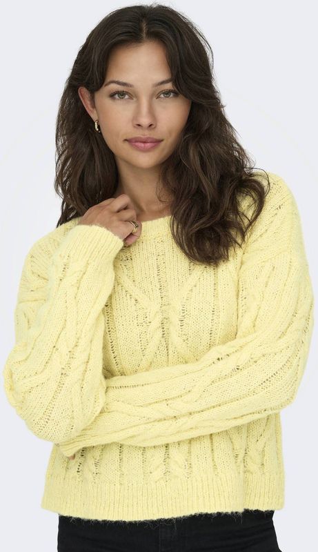 Onllemina - Gebreide Pullover - O-hals - Lange Mouwen - Regular Fit