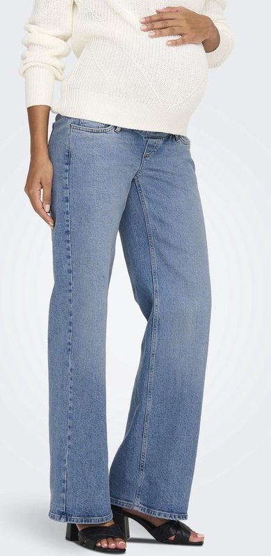 ONLY MATERNITY - High Waist Straight Fit Jeans - Zwangerschapsjeans