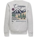 ONLY & SONS JUNIOR - Sweatshirt - Zacht - Lange Mouwen - Ronde Hals