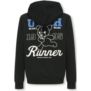 ONLY & SONS JUNIOR - Sweatshirt - Zacht - Hoodie - Lange Mouwen - Bedrukking op Voor- en Achterkant