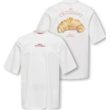 KIDS ONLY GIRL - T-shirt - Katoen - Losse Pasvorm - Korte Mouwen