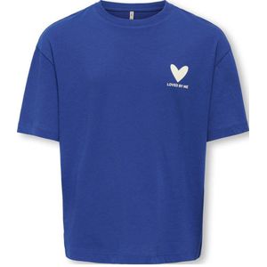 KIDS ONLY GIRL - T-shirt - Blauw - Katoen