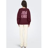 JDY pullover donkerrood