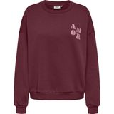 JDY pullover donkerrood