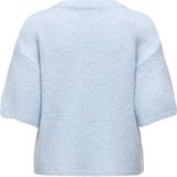 Jacqueline de Yong - Gemêleerde Trui - Blauw - 80% Acryl, 20% Polyester