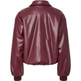 Pclara - Gecoat Bomberjack - Korte Mouwen - Waterbestendig - Polyester Voering