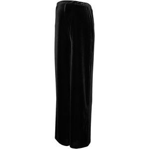 Broek met Wijde Pijpen - Elastische Taille - Wide Leg Fit