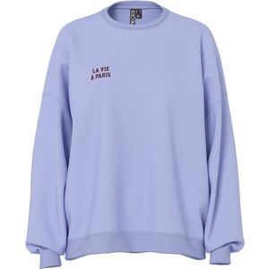 Pieces - Pcfili Ls O-neck Oversized Sweat Jr - Baby Lavender - Dames