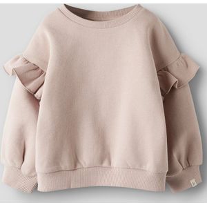 Sweatshirt - Relaxed Fit - Lange Mouwen - Ronde Hals - Ruches