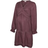 Mlada - Zwangerschapsjurk - V-Hals - Lange Mouwen - Regular Fit