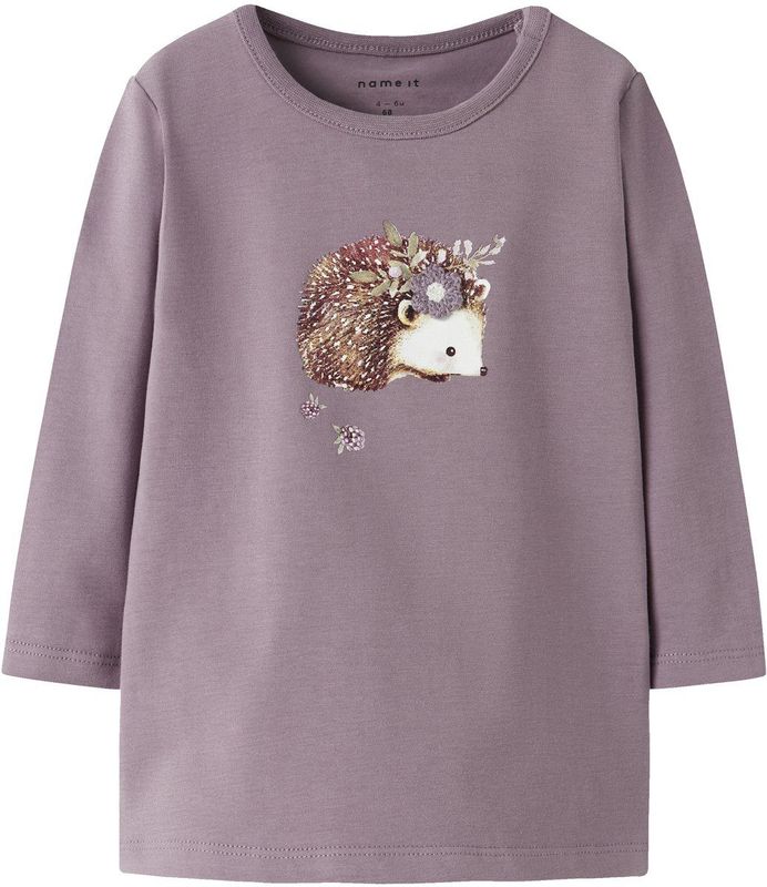 NAME IT - Longsleeve - Baby - Comfortabel Stretchkatoen