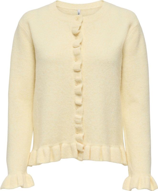 Onlrima - Vest - O-hals - Lange Mouwen - Knoopsluiting - Loose Fit