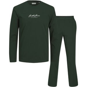 JACK & JONES JUNIOR loungeset donkergroen