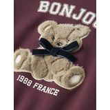 Sweatshirt - Regular Fit - Geborstelde Sweatstof - Lange Mouwen - Ronde Hals