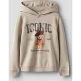 Hoodie - Regular Fit - Sweatshirt - Met Fotoprint - Lange Mouwen - Glitter Detail