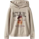 Hoodie - Regular Fit - Sweatshirt - Met Fotoprint - Lange Mouwen - Glitter Detail