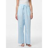 PIECES - PCLiliane - Broek - Duifblauw - Loosefit - Lang/maxi
