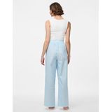 PIECES - PCLiliane - Broek - Duifblauw - Loosefit - Lang/maxi
