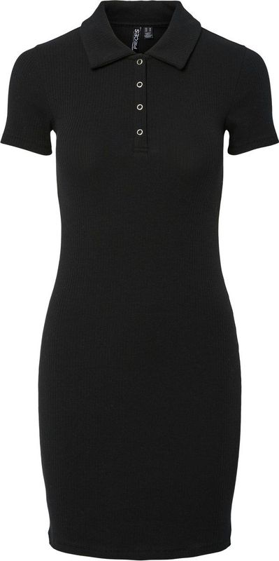 Pieces - Kitte - Korte Jurk - Korte Mouwen - Regular Fit - Biologisch Katoen