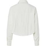 Pieces - Pcrosalie Ls Shirt Wvn Bc 17161683 - Blouse - Cloud Dancer