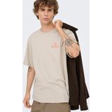 Onsfrank - T-shirts - Katoen - Bedrukt Detail - Relaxed Fit