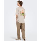 Onsfrank - T-shirts - Katoen - Bedrukt Detail - Relaxed Fit