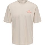 Onsfrank - T-shirts - Katoen - Bedrukt Detail - Relaxed Fit