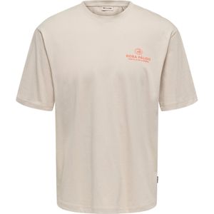 Onsfrank - T-shirts - Katoen - Bedrukt Detail - Relaxed Fit