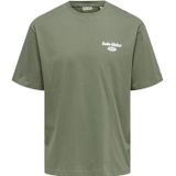 Onsnathan - T-shirts - Katoen - Korte Mouwen - Relaxed Fit - Bedrukt Detail