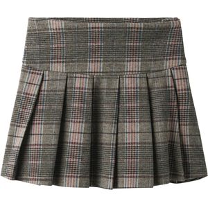 Rok - Geruit - Plooirok - Zware Jersey