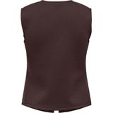 Only - Onlnaomi - Sweatvest - Decadent Chocolate - Mouwloos