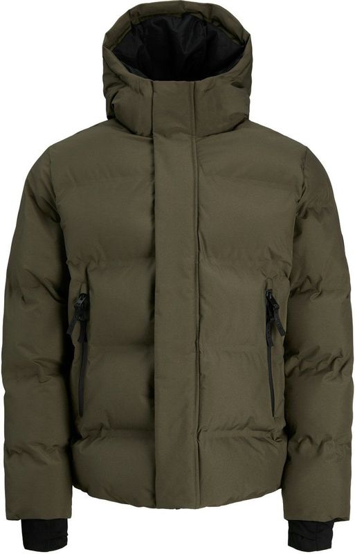 JACK & JONES JUNIOR - Gewatteerde Jas - Groen - Wintermodel