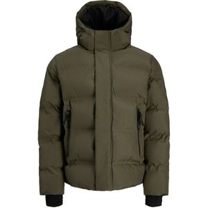 JACK & JONES JUNIOR - Gewatteerde Jas - Groen - Wintermodel