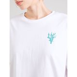 PIECES - PCALIFI FASTTRACK - T-shirt - Groen - Rosa - Rood - Wit